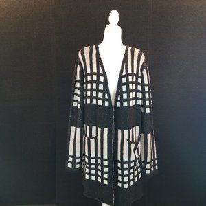 Carolyn Taylor Sweater Jacket Classic Design Exceptional Career Wear  Size XL